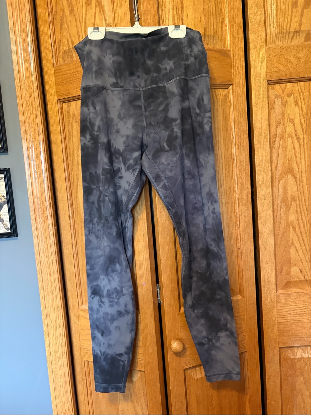 lululemon athletica Gray Tie-Dye High-Rise Leggings